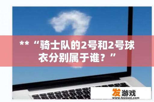 **“骑士队的2号和2号球衣分别属于谁？”