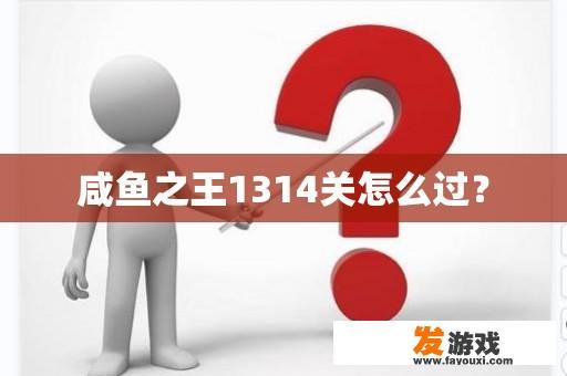 咸鱼之王1314关怎么过？