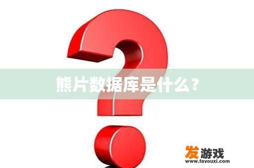 熊片数据库是什么？