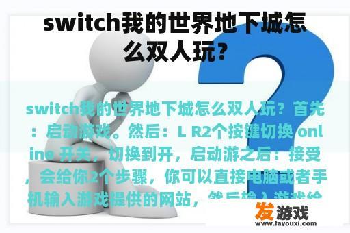 switch我的世界地下城怎么双人玩？