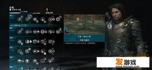 中土世界战争之影主角技能怎么加点？