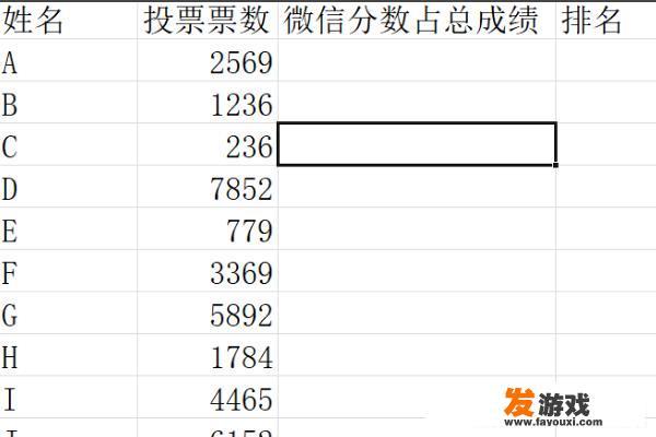 微信投票如何换算成分数？