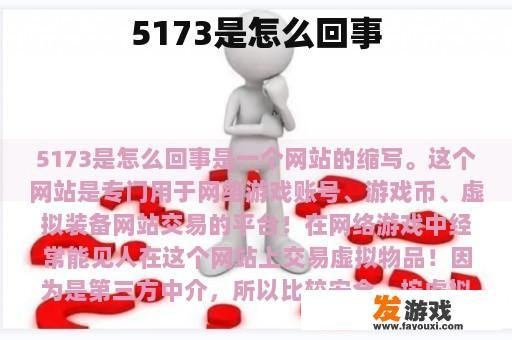 5173是怎么回事