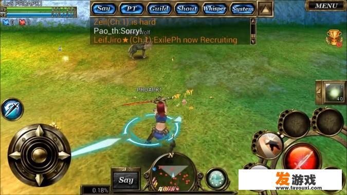 能否推荐一个外国厂商制作的手机MMORPG游戏
