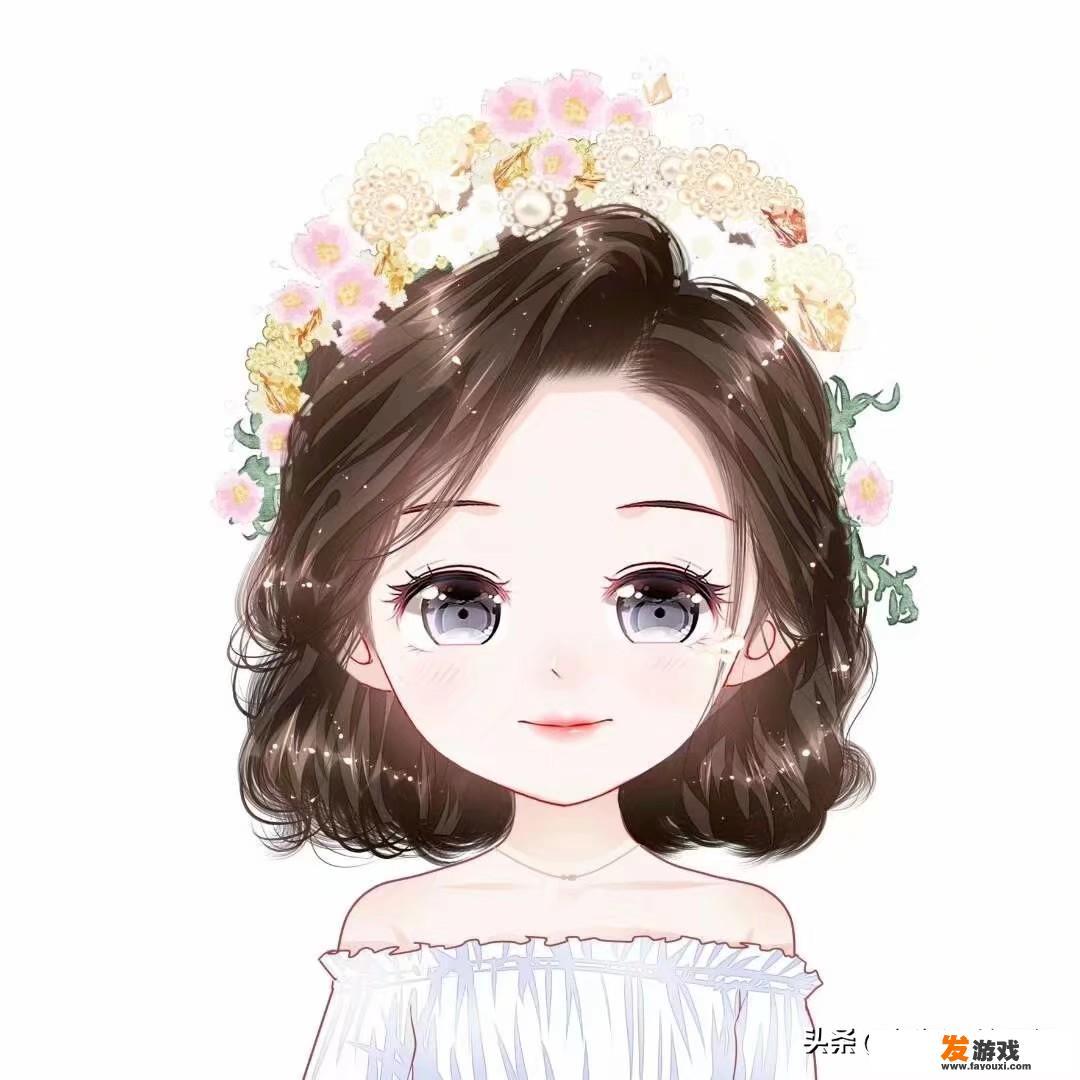 有什么好看的短发女孩的卡通图片头像