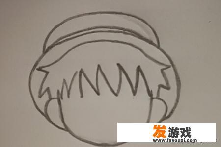 怎样画出海贼王路飞的简笔画？_手机网游海贼王简笔画女生