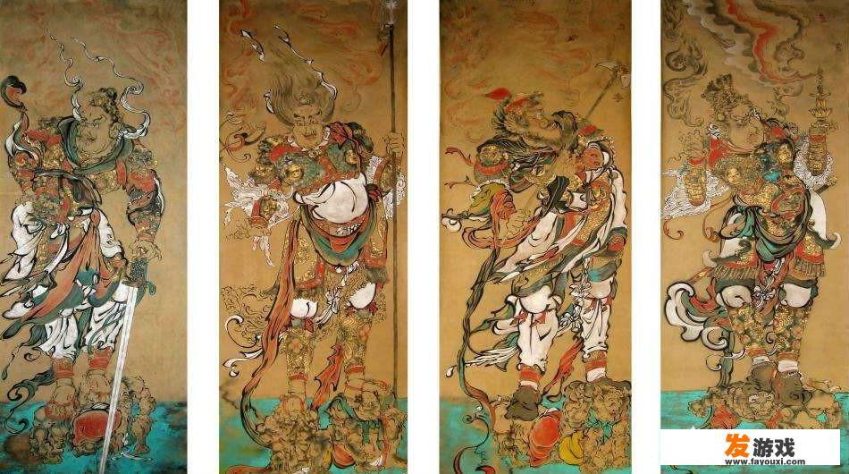 四大天王和魔家四将如何区分？_十年前网页游戏四天王