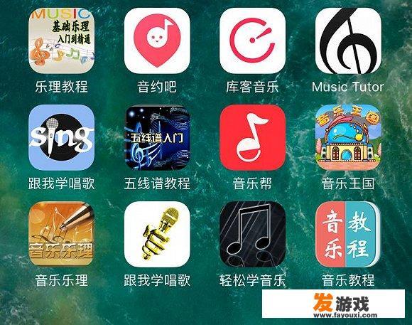 有什么能自学音乐的手机APP