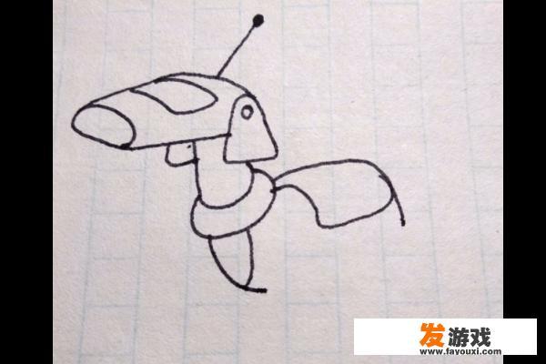 如何画一个机器狗玩具卡通简笔画教程 如何画一个机器狗玩具卡通简笔画教程