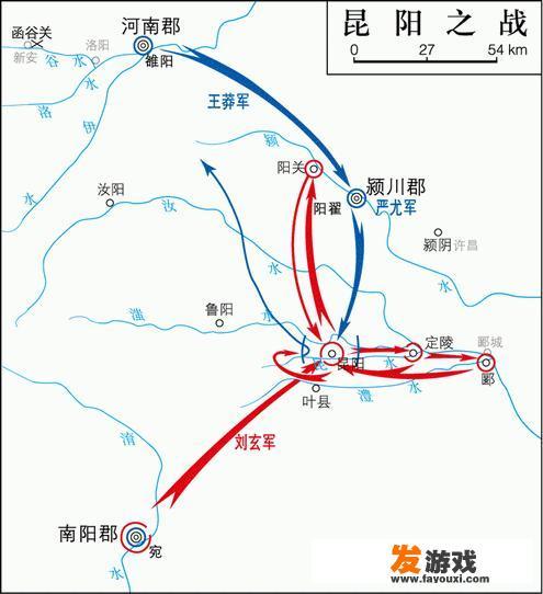 汉光武帝刘秀是如何在昆阳之战中，以不到两万的兵力破四十二万敌军的？
