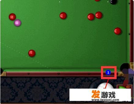 QQ桌球里，怎么打，定子，弧线球，缩杆。谢谢？
