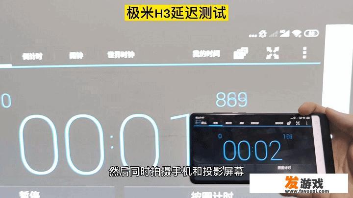 电脑主机加投影机能玩大型游戏么？