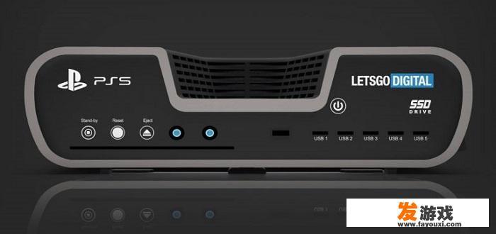 PS5主机细节展示