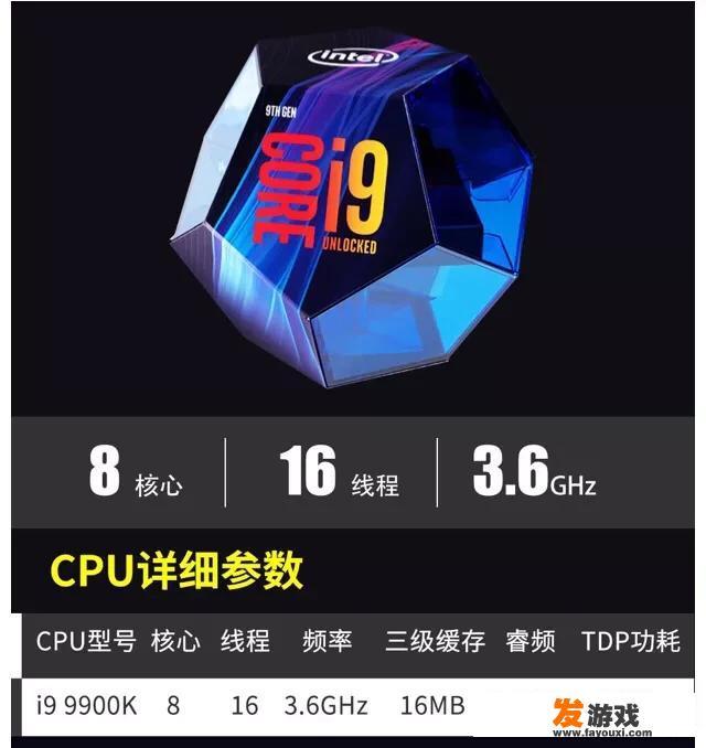 1万7预算，配台RTX2080显卡和全塔机箱，主玩游戏，不带显示器，CPU要盒装！有哪些推荐？