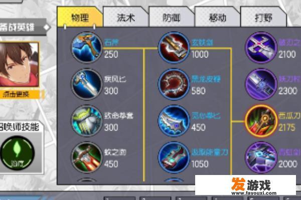 300大作战英雄君莫笑出装攻略？