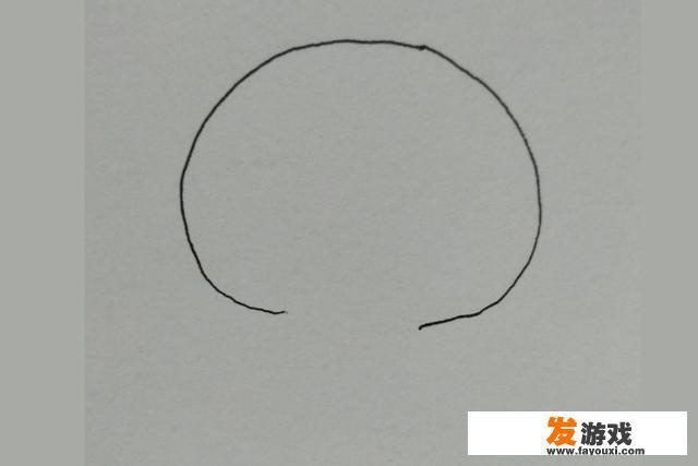 长草颜团子简笔画怎么画？
