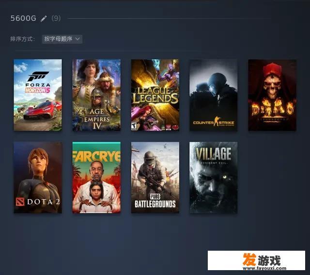 5600u能玩什么游戏？