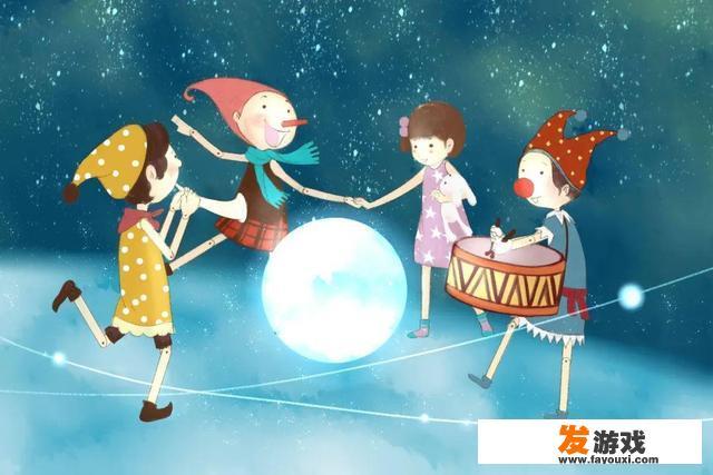 适合四到七岁小孩子玩的集体游戏？