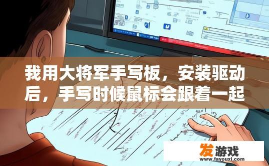 我用大将军手写板，安装驱动后，手写时候鼠标会跟着一起动，为什么？大将军手写板安装驱动后鼠标跟随移动的原因是什么？