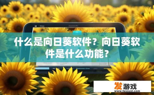 什么是向日葵软件？向日葵软件是什么功能？