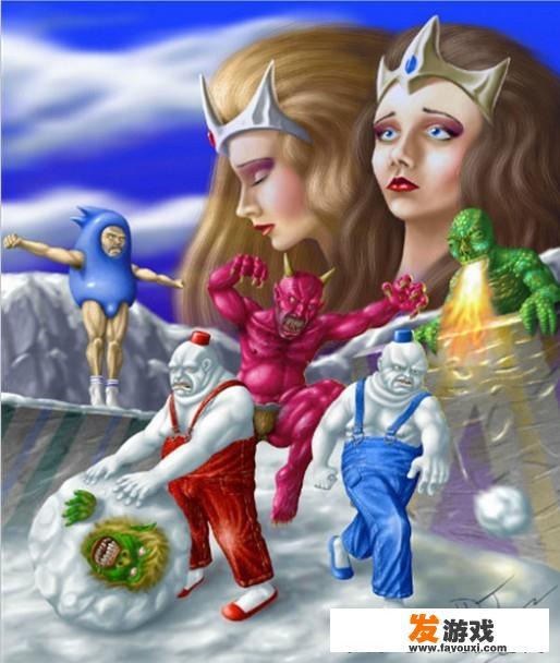 求一个类似雪人兄弟的游戏？
