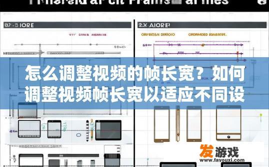 怎么调整视频的帧长宽？如何调整视频帧长宽以适应不同设备或平台？