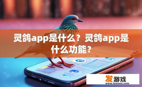 灵鸽app是什么？灵鸽app是什么功能？