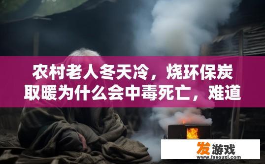 农村老人冬天冷，烧环保炭取暖为什么会中毒死亡，难道环保炭是有毒物质吗？农村老人冬天使用环保炭取暖死亡是否与有毒物质有关？