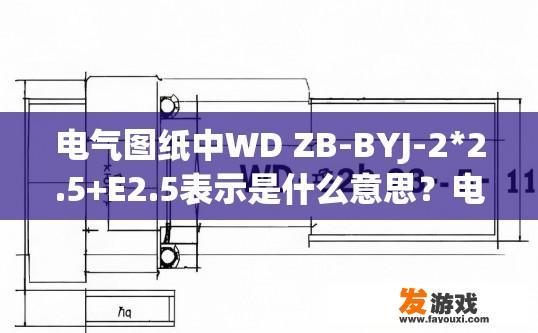 电气图纸中WD ZB-BYJ-2*2.5+E2.5表示是什么意思？电气图纸中WD ZB-BYJ-2×2.5+E2.5代表的含义是什么？