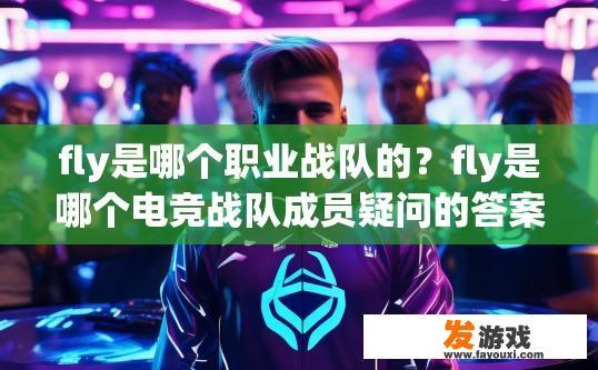 fly是哪个职业战队的？fly是哪个电竞战队成员疑问的答案是什么？