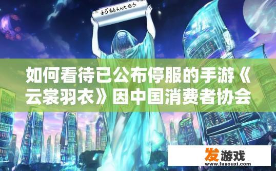 如何看待已公布停服的手游《云裳羽衣》因中国消费者协会介入而中止停服，继续提供游戏服务，云裳羽衣因消费者协会介入停服后，如何看待其后续游戏服务安排？