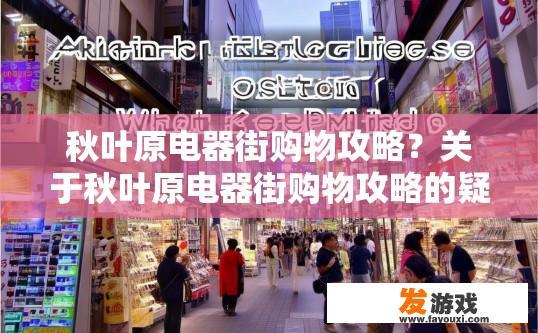 秋叶原电器街购物攻略？关于秋叶原电器街购物攻略的疑问标题可以是，秋叶原电器街购物有哪些注意事项？