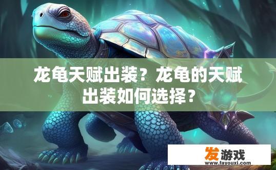龙龟天赋出装？龙龟的天赋出装如何选择？