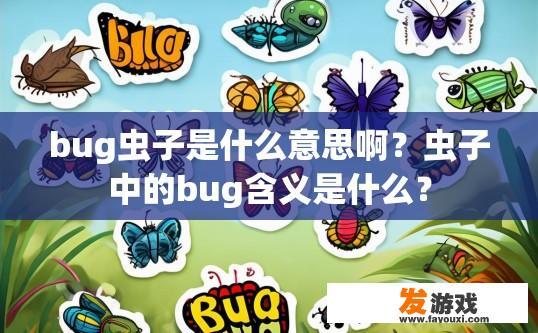 bug虫子是什么意思啊？虫子中的bug含义是什么？