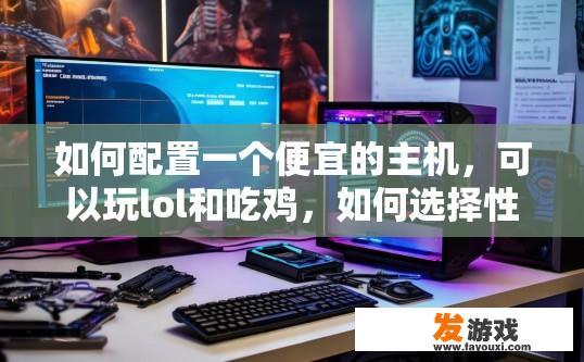 如何配置一个便宜的主机，可以玩lol和吃鸡，如何选择性价比高的主机配置以畅玩lol和吃鸡？